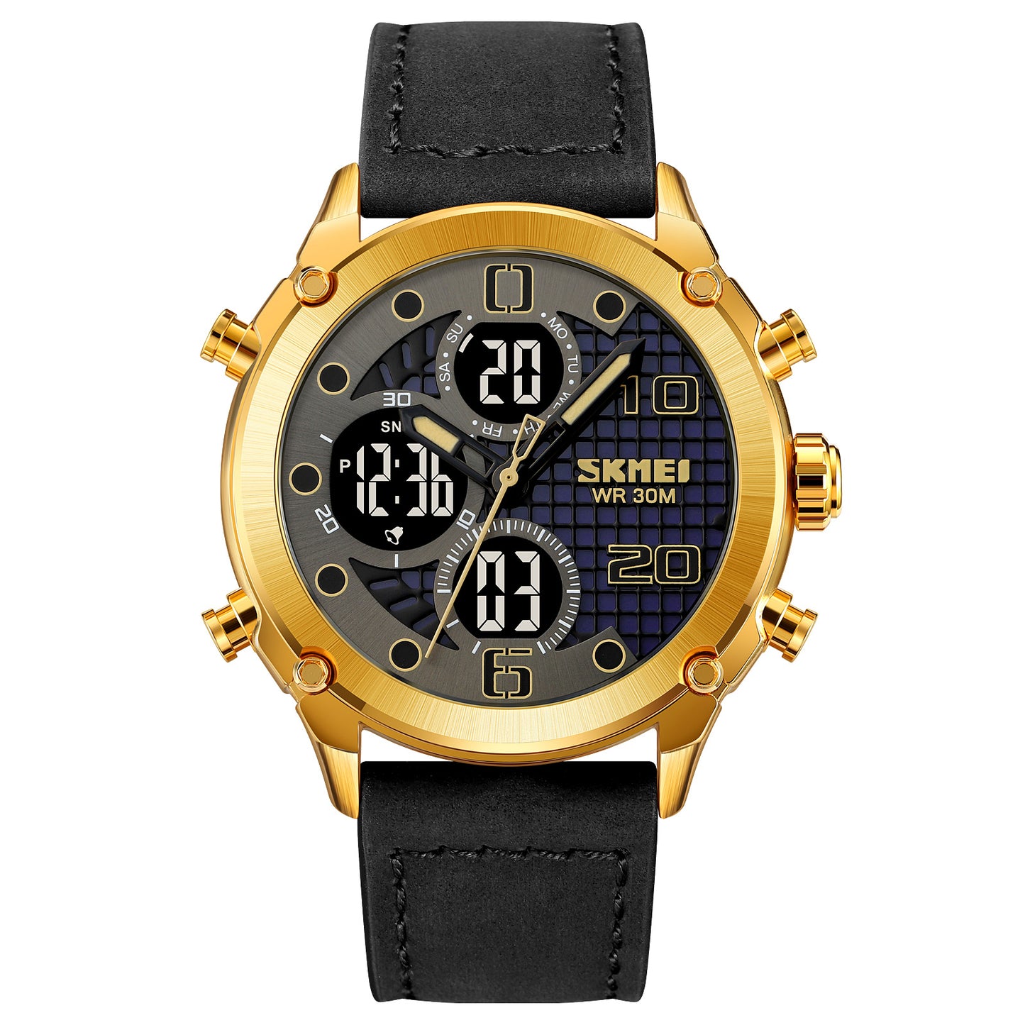 Montre multifonction homme