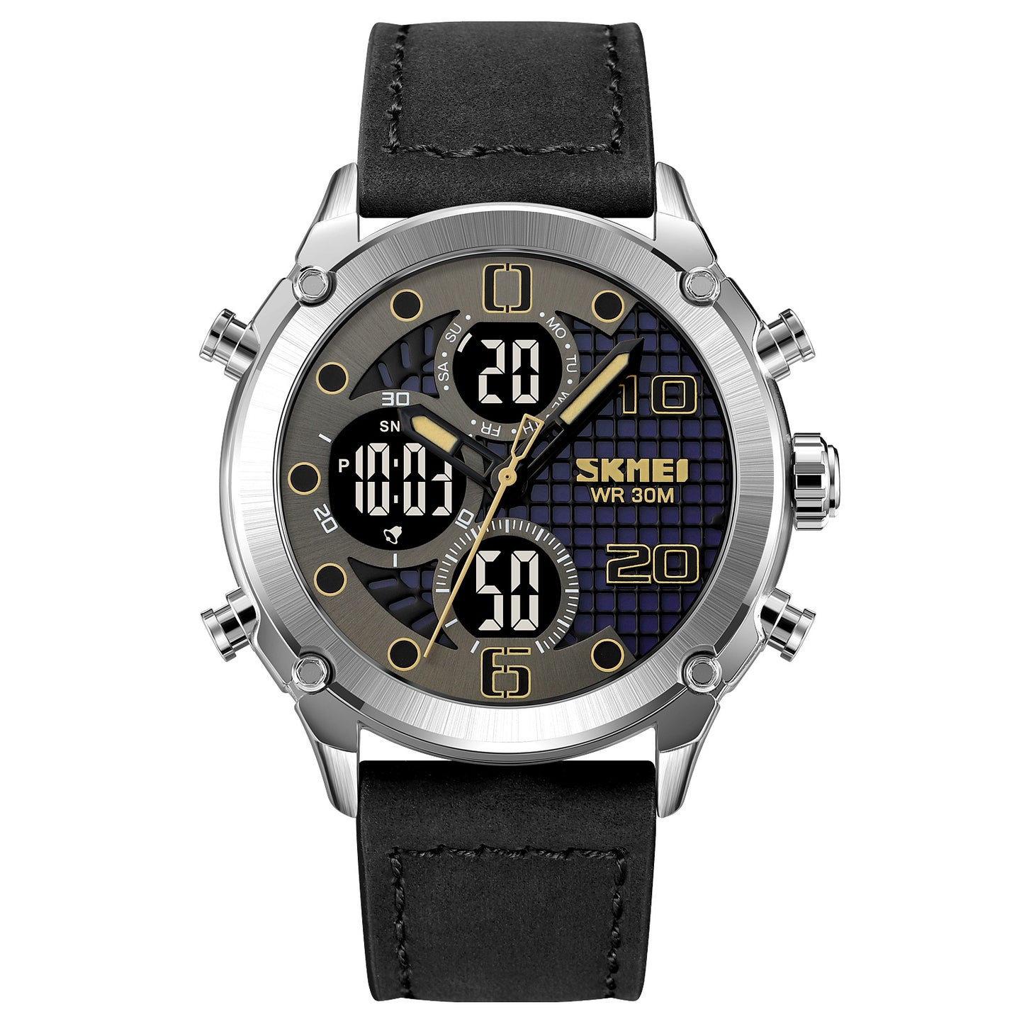 Montre multifonction homme