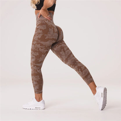 Leggings Sport Camouflage pour femmes Taille XS,S,M,L - Blxck France