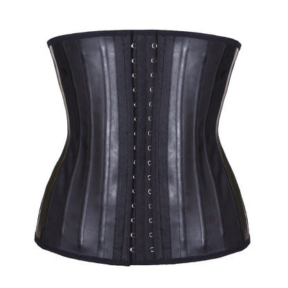 Corset femme Gaine amincissante ventre en Latex - Blxck France