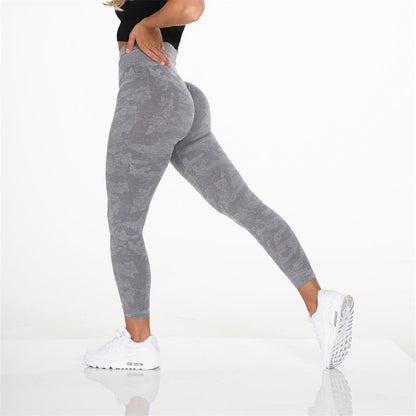 Leggings Sport Camouflage pour femmes Taille XS,S,M,L - Blxck France